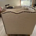 Large Oatmeal fabric sofa