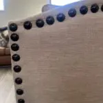Large Oatmeal fabric sofa