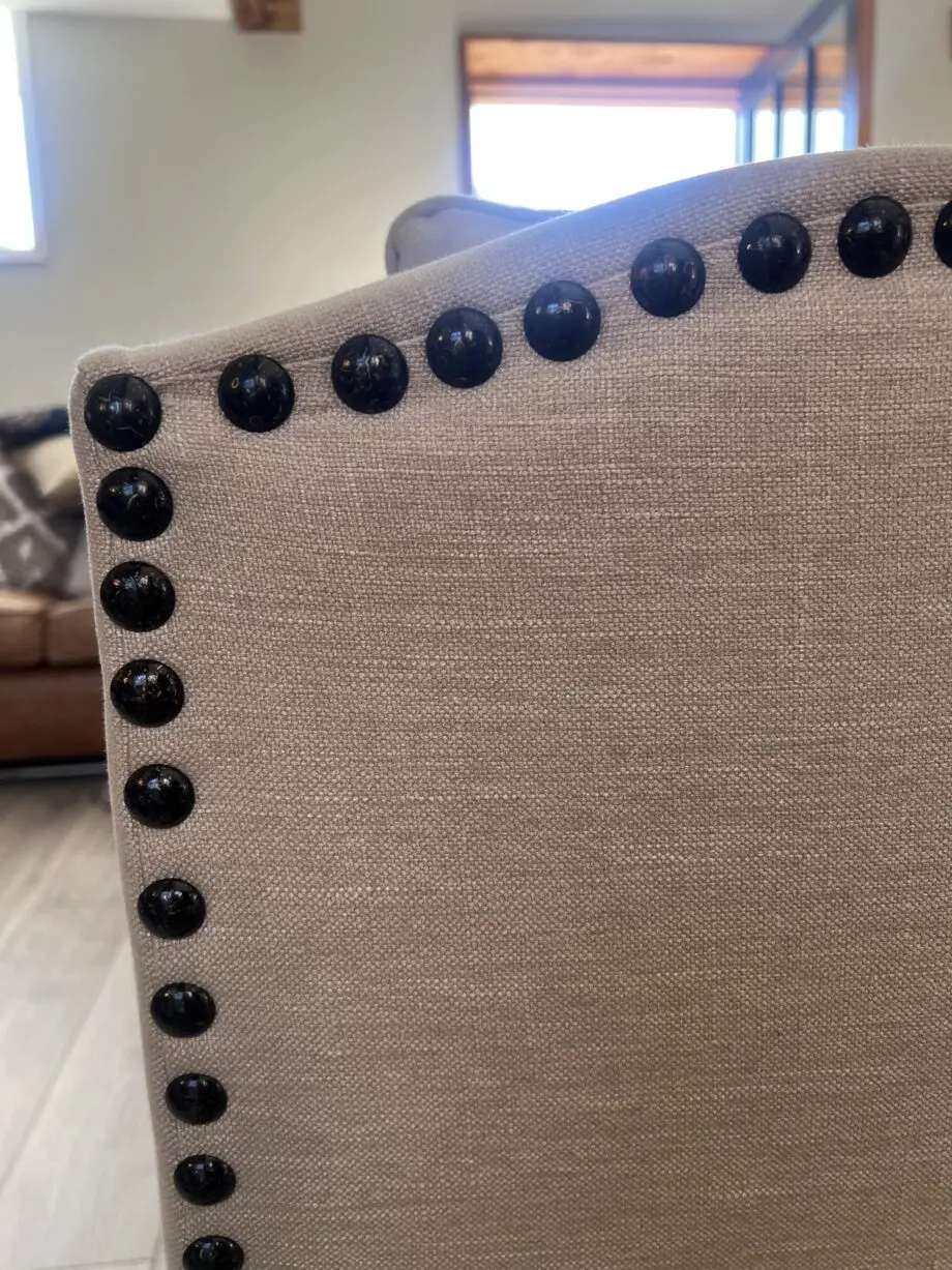 Large Oatmeal fabric sofa