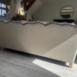 Large Oatmeal fabric sofa