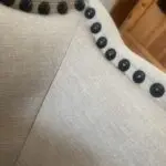 Large Oatmeal fabric sofa