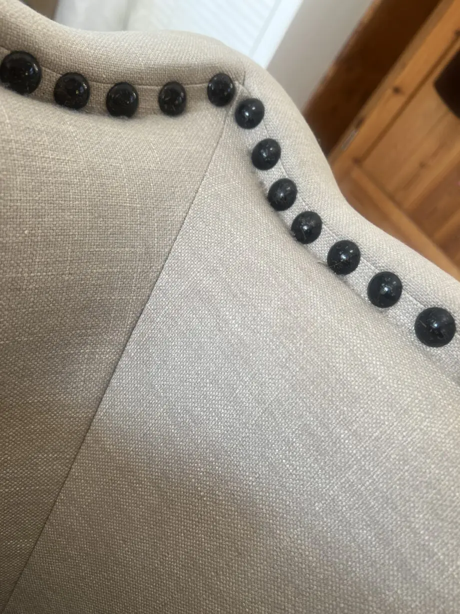 Large Oatmeal fabric sofa
