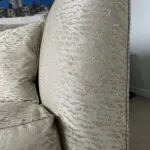 Designer Parker Knoll Burlington, Classic Grand Sofa, Fabric, Biscuit Colour