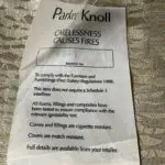 Designer Parker Knoll Burlington, Classic Grand Sofa, Fabric, Biscuit Colour