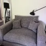 Grey Cuddle Sofa