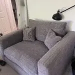 Grey Cuddle Sofa