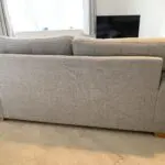 DFS Grey Sophia 3 Seater Deluxe Sofa Bed