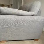 DFS Grey Sophia 3 Seater Deluxe Sofa Bed