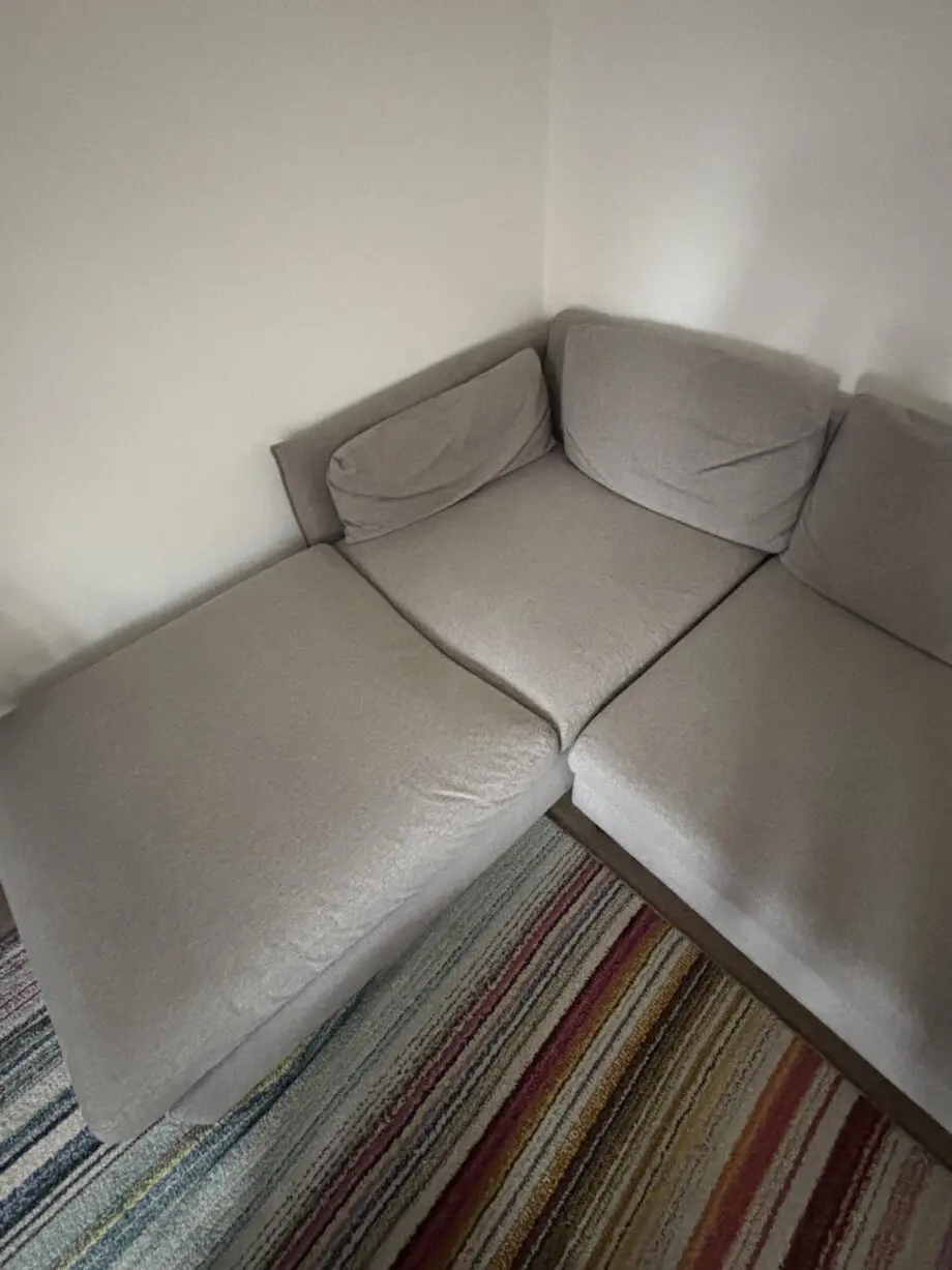 Vento Left Hand Facing Chaise End Sofa Bed, Manhattan Grey