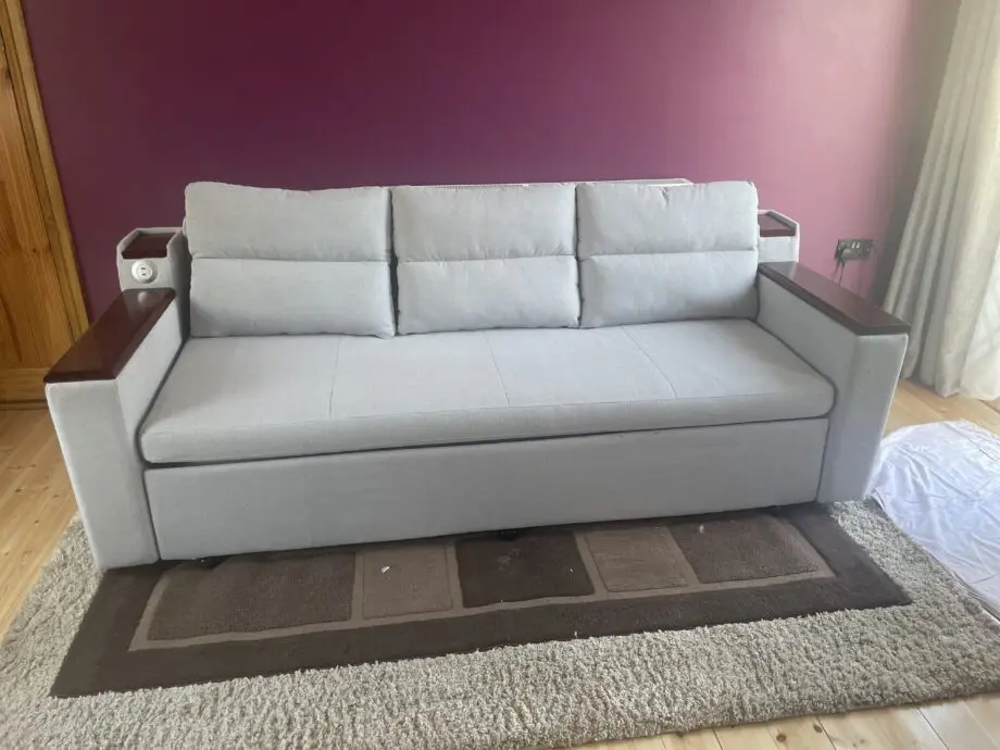 Large Grey Sofa Bed