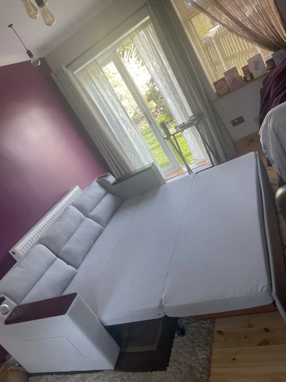 Large Grey Sofa Bed