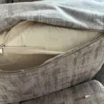 Love your home 3 seater grey abstract velvet