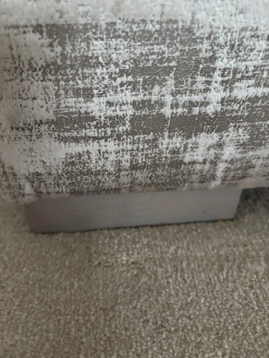 Love your home 3 seater grey abstract velvet