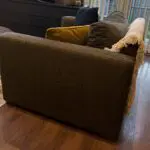 Grey 2 seat sofa