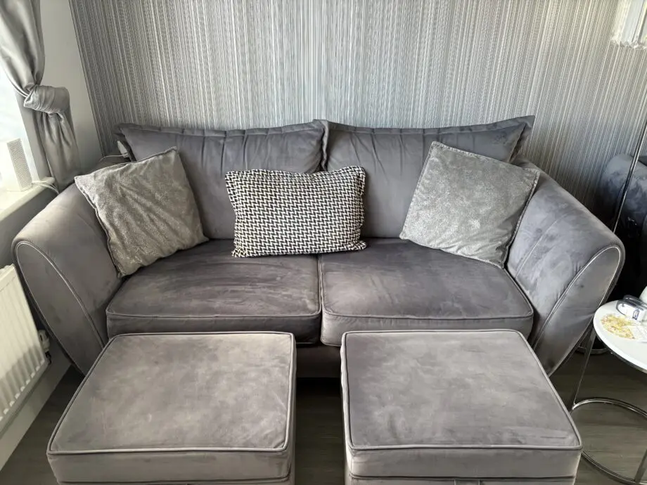Sofology grey Gabriella sofas & footstools