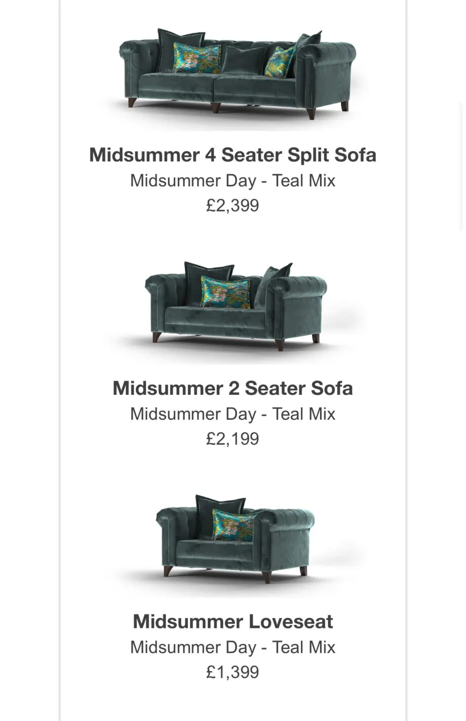 Sofology midsummer collection