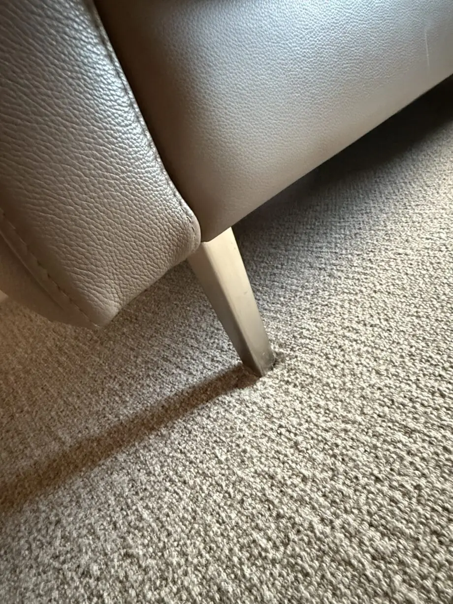 Bo Concept Osaka leather sofa and 2 chairs