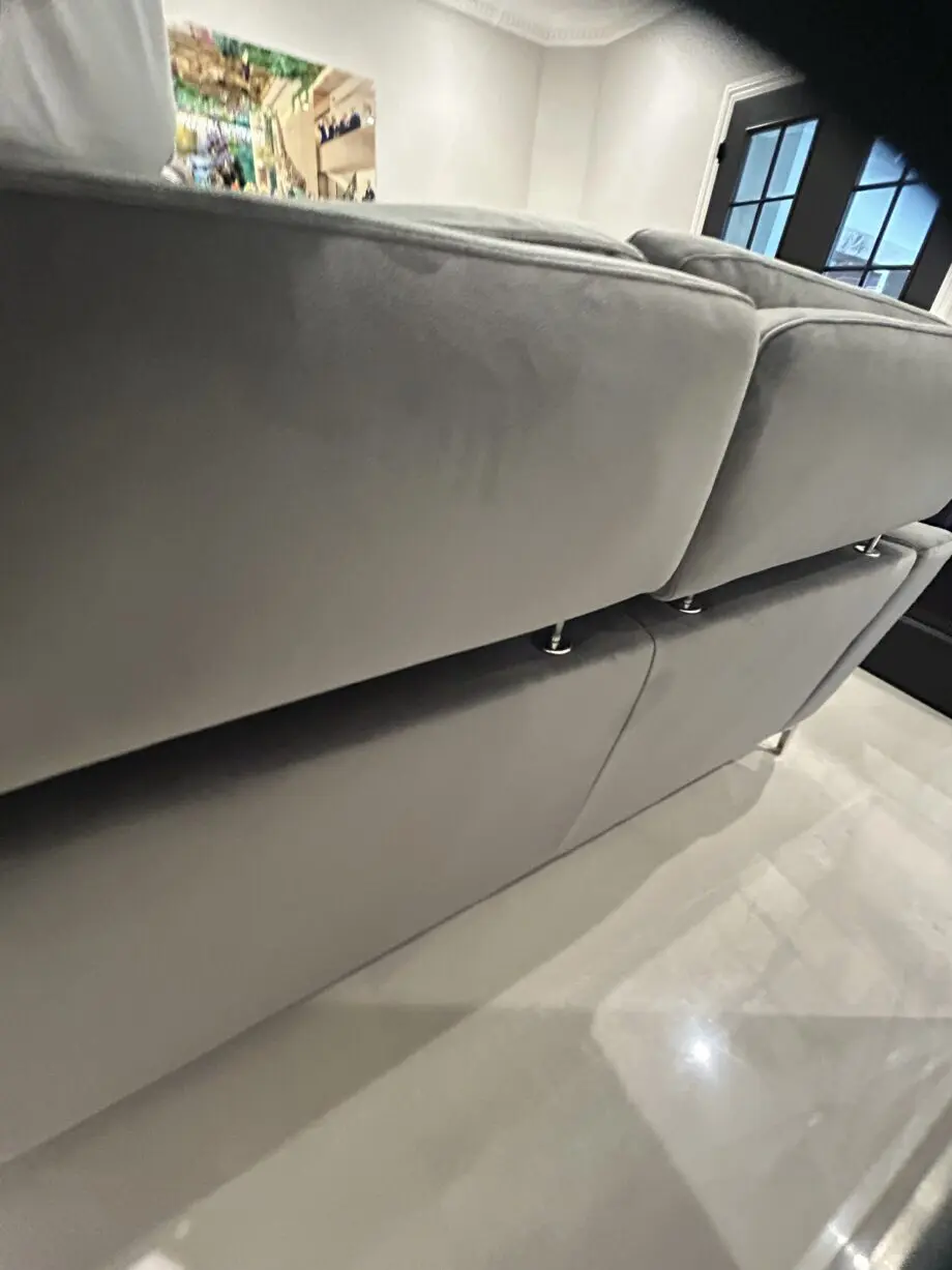 Natuzzi grey sofa two seater