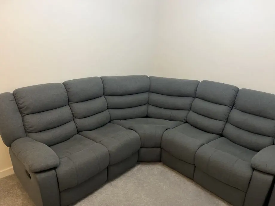 SORRENTO CORNER FABRIC RECLINER SOFA
