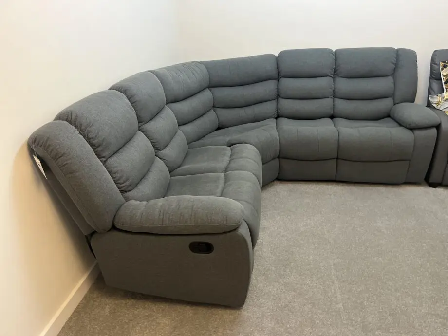SORRENTO CORNER FABRIC RECLINER SOFA