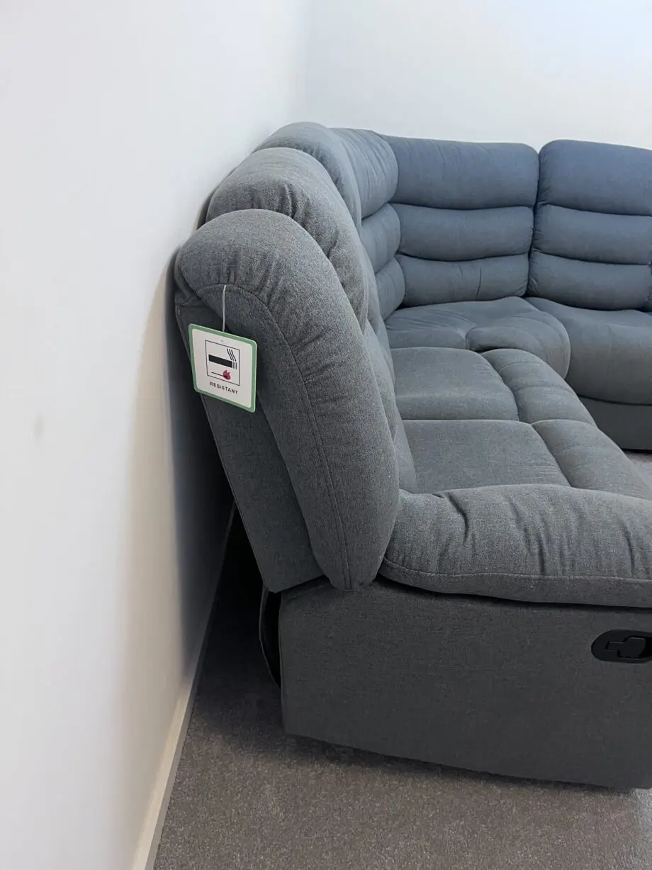SORRENTO CORNER FABRIC RECLINER SOFA