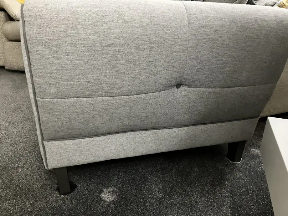 2/3 light grey sofa