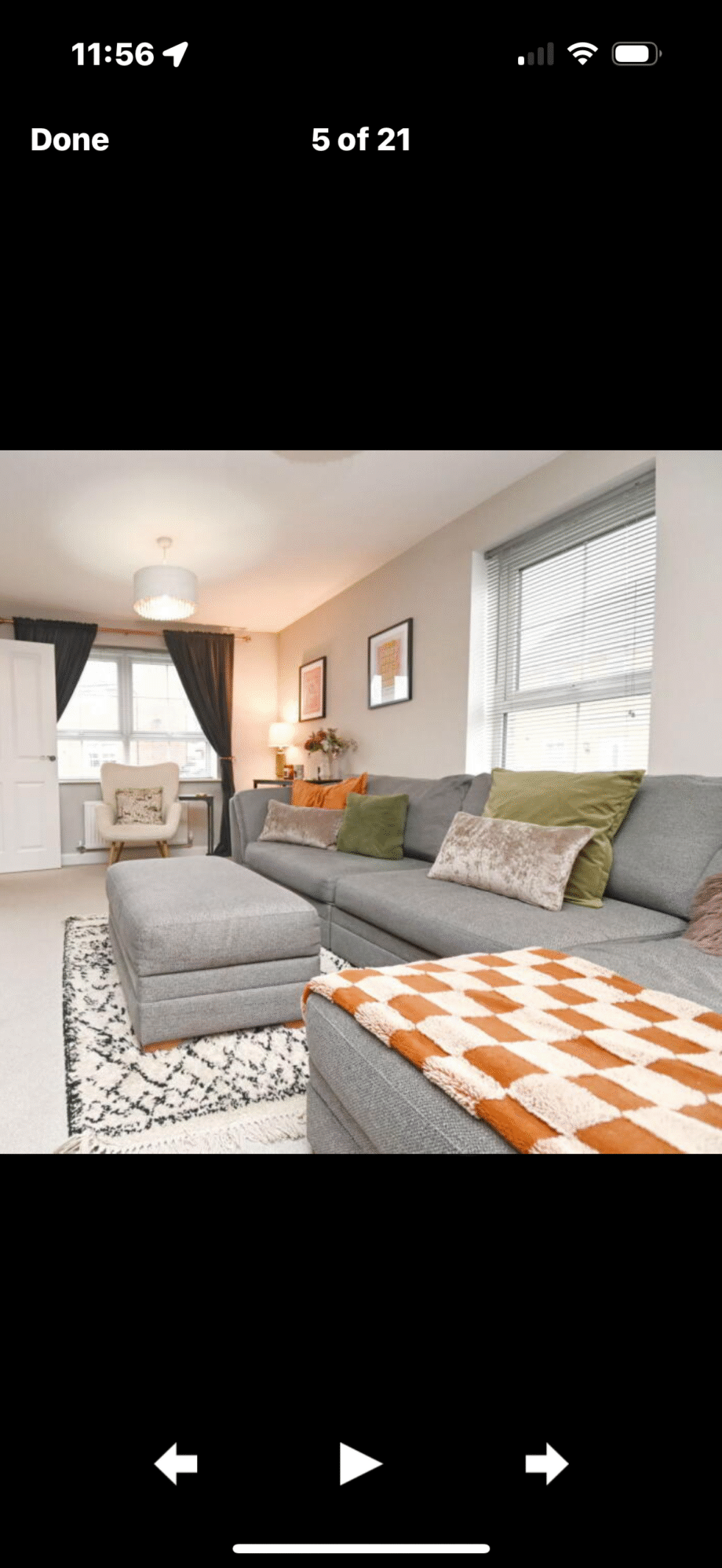 DFS Longbeach chaise sofa