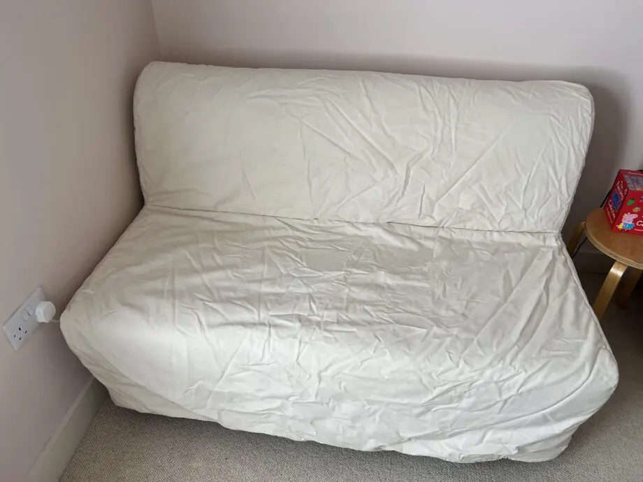 Ikea Cream 2 Seat Sofa Bed