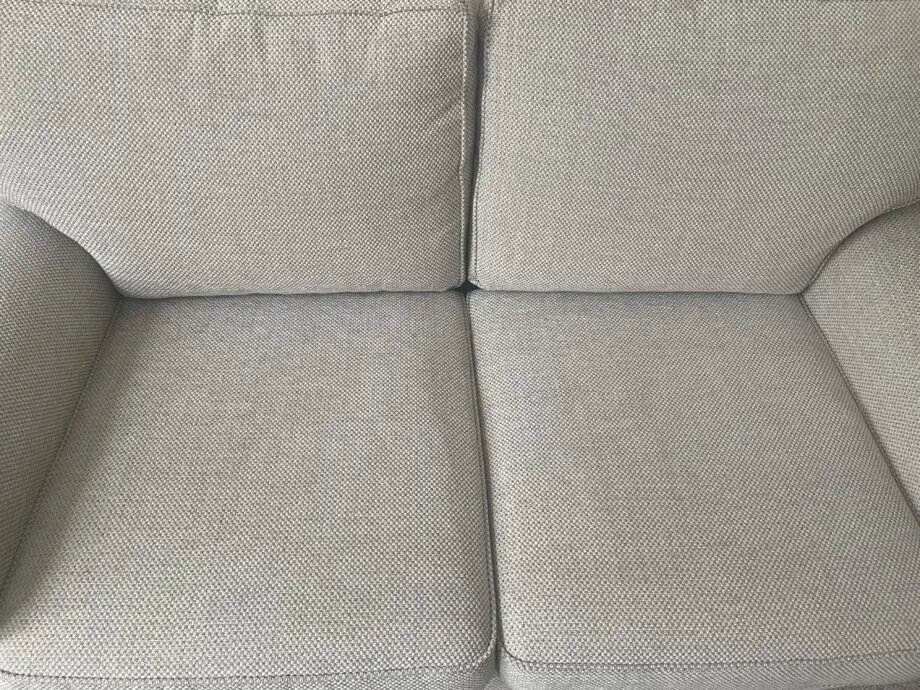 Laura Ashley 2 seater sofa in natural with light oak legs