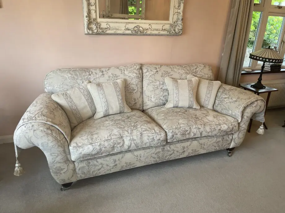 3 seater Sofa with matching chair