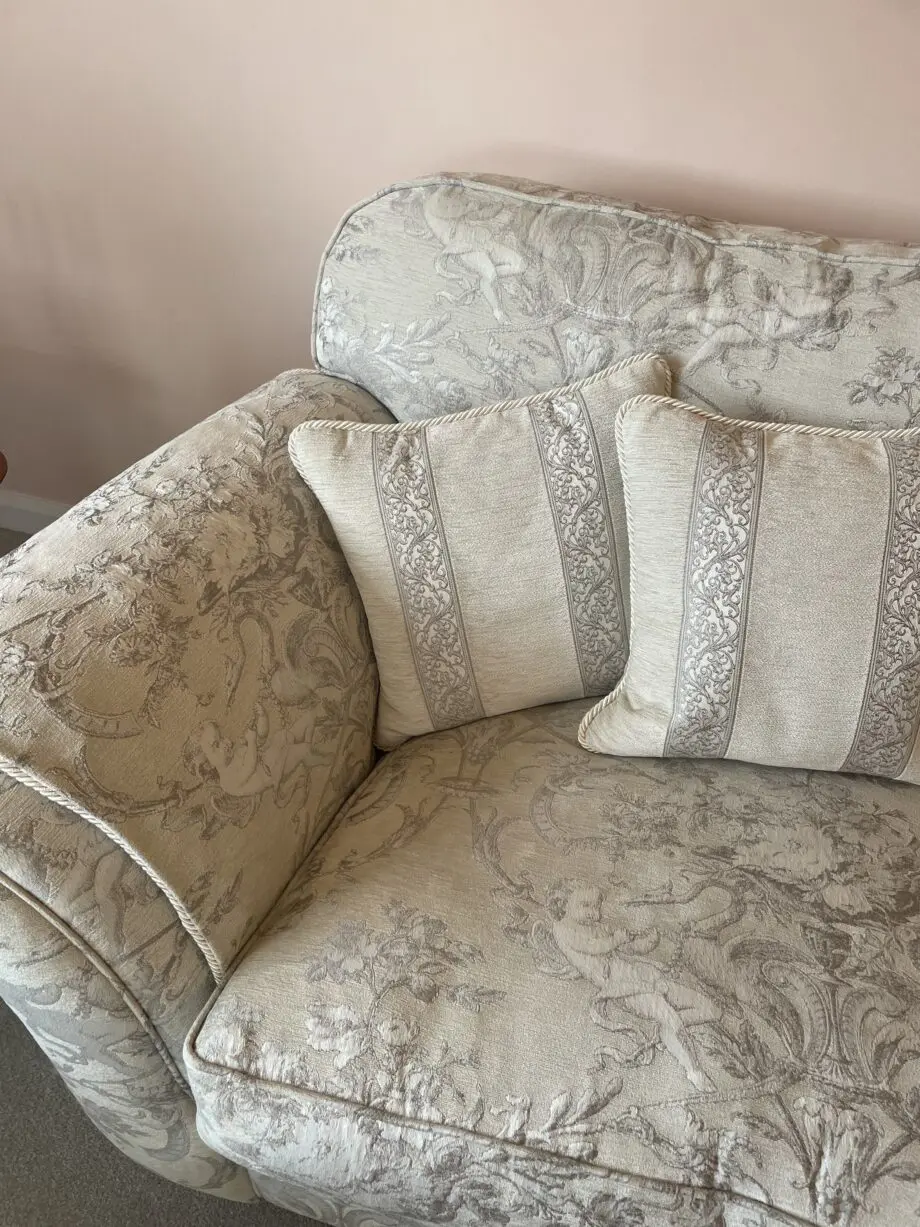 3 seater Sofa with matching chair