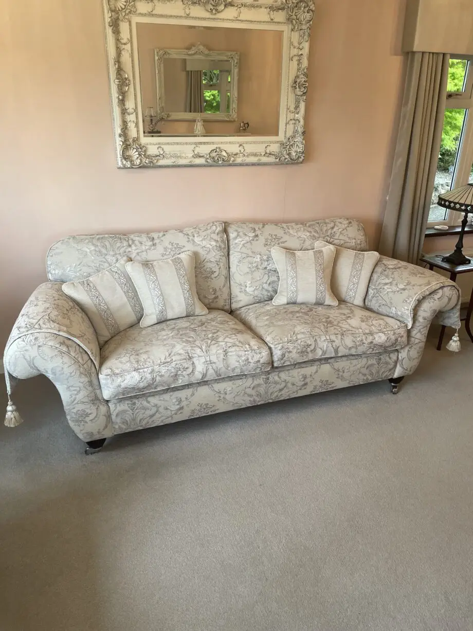 3 seater Sofa with matching chair