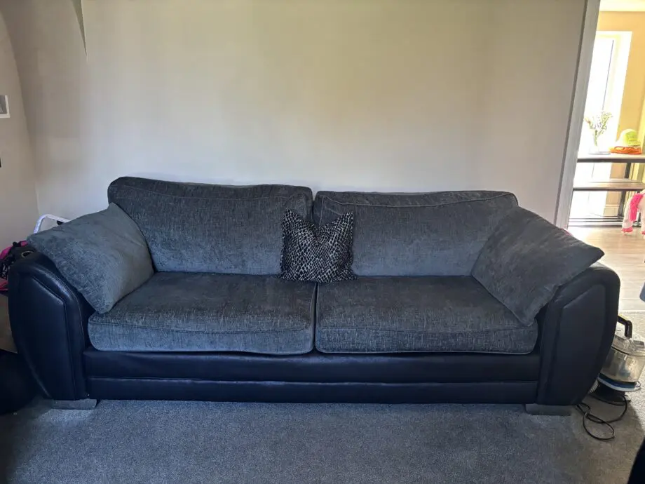Grey DFS sofa set
