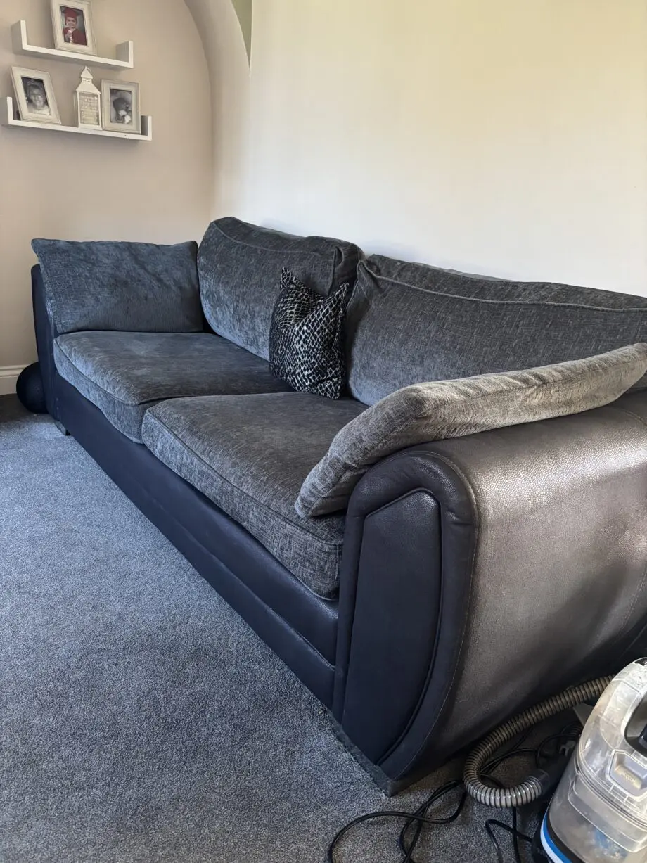Grey DFS sofa set