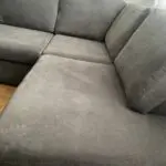 DFS Xander Left Hand Facing Arm Open End Corner Sofa (Colour: Graphite/grey)