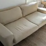 Loaf Large Strudel Sofa in Parchment Clever Linen
