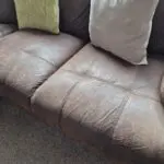 Dfs brown leather corner sofa