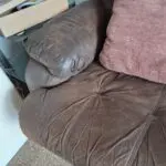 Dfs brown leather corner sofa