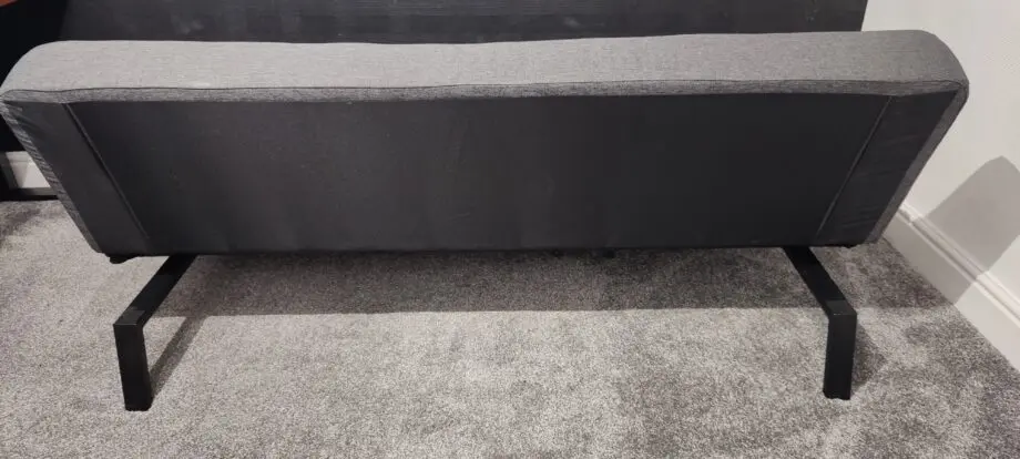 Simeon 3 Seater Upholstered Sleeper - Modern Pebble Grey