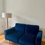 Snug - The Big Chill [2 Seater, Navy Blue Velvet]