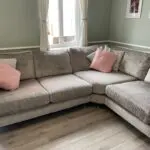 DFS Grey Lawrie Corner Sofa