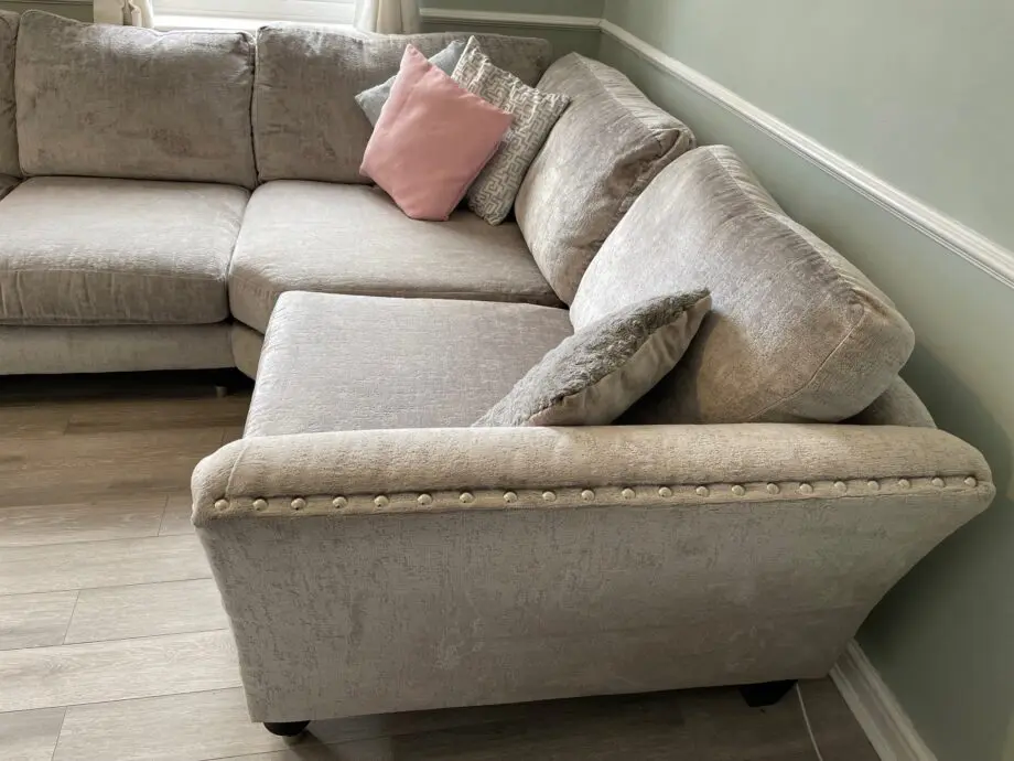 DFS Grey Lawrie Corner Sofa