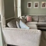 DFS Grey Lawrie Corner Sofa