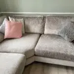 DFS Grey Lawrie Corner Sofa