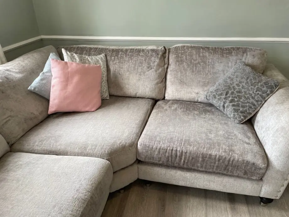 DFS Grey Lawrie Corner Sofa