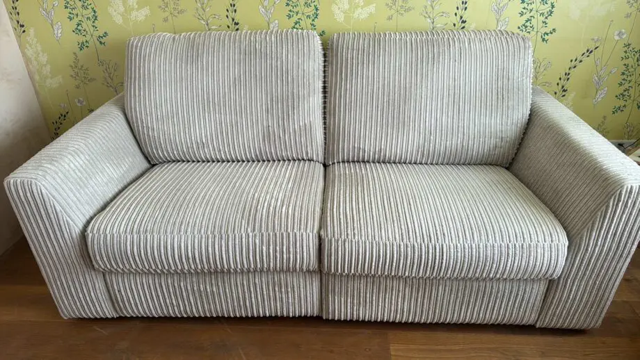 DFS Heydon 3 seater double power recliner sofa & footstool IMMACULATE CONDITION **REDUCED**