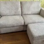 DFS Heydon 3 seater double power recliner sofa & footstool IMMACULATE CONDITION **REDUCED**