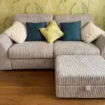 DFS Heydon 3 seater double power recliner sofa & footstool IMMACULATE CONDITION **REDUCED**