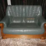 3 piece Italian Leather suite inc. two recliners [wall huggers]