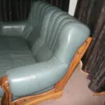 3 piece Italian Leather suite inc. two recliners [wall huggers]